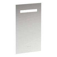 Laufen Leelo 450mm Mirror with Horizontal LED Lighting & 3 Touch Sensors - Aluminium Frame