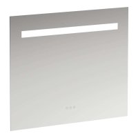 Laufen Leelo 800mm Mirror with Horizontal LED Lighting & 3 Touch Sensors - Aluminium Frame