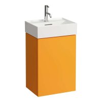 Kartell by Laufen 435mm Left Hand Vanity Unit - Ochre Brown