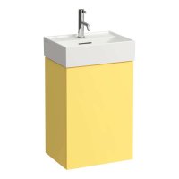 Kartell by Laufen 435mm Right Hand Vanity Unit - Mustard Yellow