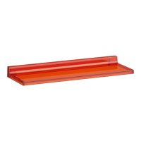 Kartell by Laufen 450mm Wall Mounted Shellfish Shelf - Tangerine orange