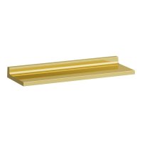 Kartell by Laufen 450mm Wall Mounted Shellfish Shelf - Gold