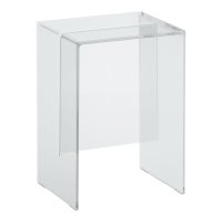 Kartell by Laufen Max-Beam Stool - Transparent Crystal