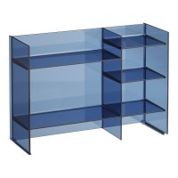 Kartell by Laufen Stackable Sound-Rack Shelf - Blue