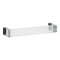 Kartell by Laufen 300mm Towel Rail - Transparent Crystal