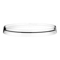 Kartell by Laufen 185mm Storage Tray Disc - Transparent Crystal