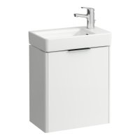 Laufen Base 470mm 1 Right Hand Door Vanity Unit - Matt White