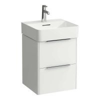 Laufen Base 435mm 2 Drawer Vanity Unit - Gloss White