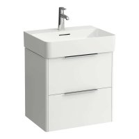 Laufen Base 535mm 2 Drawer Vanity Unit - Gloss White