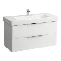 Laufen Base 1010mm 2 Drawer Vanity Unit - Gloss White