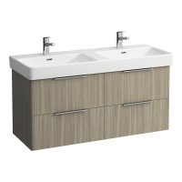 Laufen Base 1160mm 4 Drawer Vanity Unit - Light Elm