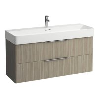 Laufen Base 1180mm 2 Drawer Vanity Unit - Light Elm