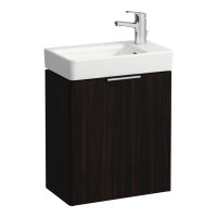 Laufen Base 470mm 1 Right Hand Door Vanity Unit - Dark Elm