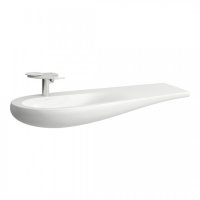 Laufen Alessi One 1200mm Countertop Basin with Right Hand Shelf - White LCC