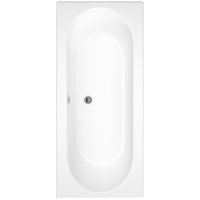 Trojan Cascade 1600x750mm Double-Ended Bath with Encapsulated Baseboard