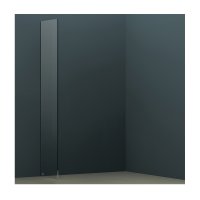 Abacus X Series 390mm Glass Panel for Wetrooms (10mm)