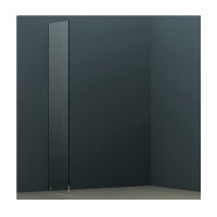 Abacus X Series 490mm Glass Panel for Wetrooms (10mm)