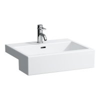 Laufen Living City 550mm Square Semi Recessed Basin