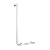 Coram Boston Comfort & Safety Grab Bar Left Hand 90º - Polished Stainless Steel