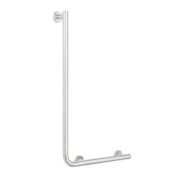 Coram Boston Comfort & Safety Grab Bar Left Hand 90º - Brushed Stainless Steel