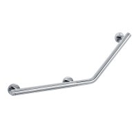 Coram Boston Comfort & Safety Grab Bar Right Hand 135º - Polished Stainless Steel