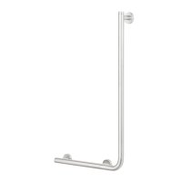 Coram Boston Comfort & Safety Grab Bar Right Hand 90º - Brushed Stainless Steel