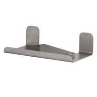 Coram Colar 180mm Bathroom Shelf - Brushed Stainless Steel