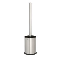 Coram Colar Freestanding Toilet Brush & Holder - Polished Stainless Steel