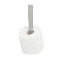 Coram Colar Spare Toilet Roll Holder - Brushed Stainless Steel