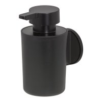 Coram Tune 180ml Soap Dispenser - Brushed Metal/Black