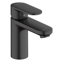 Hansgrohe Vernis Blend Single Lever Basin Mixer 100 Coolstart with Pop-Up Waste Set - Matt Black