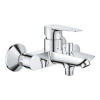 Grohe Bauedge Single-Lever Wall-Mounted Bath / Shower Mixer - Chrome