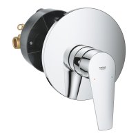 Grohe Bauedge Single-Lever Concealed Shower Mixer - Chrome