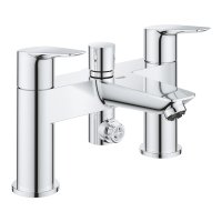 Grohe Bauedge Two-Handle Bath / Shower Mixer - Chrome