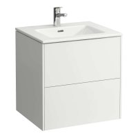 Laufen Pro S Laufen Pro S 600mm Vanity Unit with Two Drawers & Basin  - Gloss White