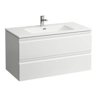 Laufen Pro S Laufen Pro S 1000mm Vanity Unit with Two Drawers, 1 Interior Drawer & Basin  - Matt White