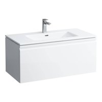 Laufen Pro S Laufen Pro S 1000mm Slim Vanity Unit with 1 Drawer, 1 Interior Drawer & Basin  - Gloss White