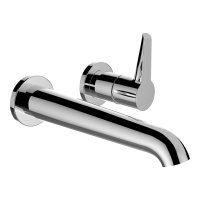 Laufen Pure Wall Mounted Basin Mixer - Chrome