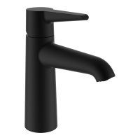 Laufen Pure 110mm Eco+ Basin Mixer - Matt Black