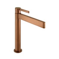 Vado Individual Edit Extended Mono Basin Mixer - Brushed Bronze