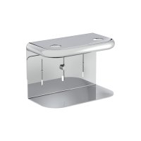 Vitra Liquid Double Soap Dispenser Holder - Chrome