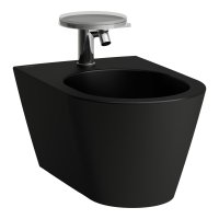 Kartell by Laufen Wall-Hung Bidet - Matt Black