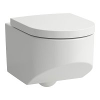 Laufen Sonar Rimless Wall-Hung Toilet - White LCC