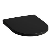 Laufen Pro Slim Soft Close Toilet Seat - Matt Black