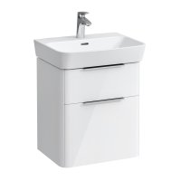 Laufen Moderna 500mm 2 Drawer Vanity Unit - Gloss White