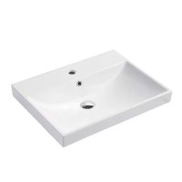 The White Space 600mm Basin - White