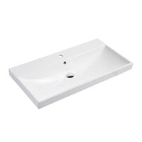 The White Space 800mm Basin - White