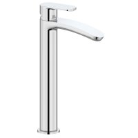 The White Space Vital Tall Mono Basin Mixer - Chrome