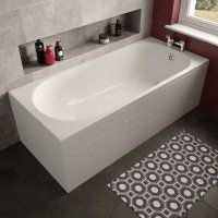 The White Space Arnold 1680 x 685mm Single-Ended Bath