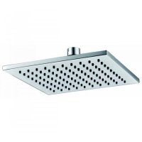 The White Space 200mm Square Shower Head - Chrome